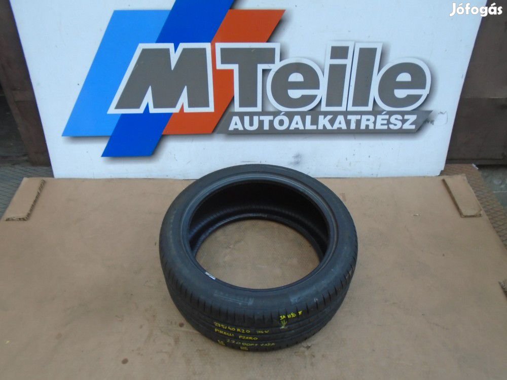1db! [HASZNÁLT] JAVÍTOTT! - 275/40R20 - 106W - Pirelli PZERO - Dot: 5
